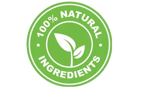 100% natural ingredients