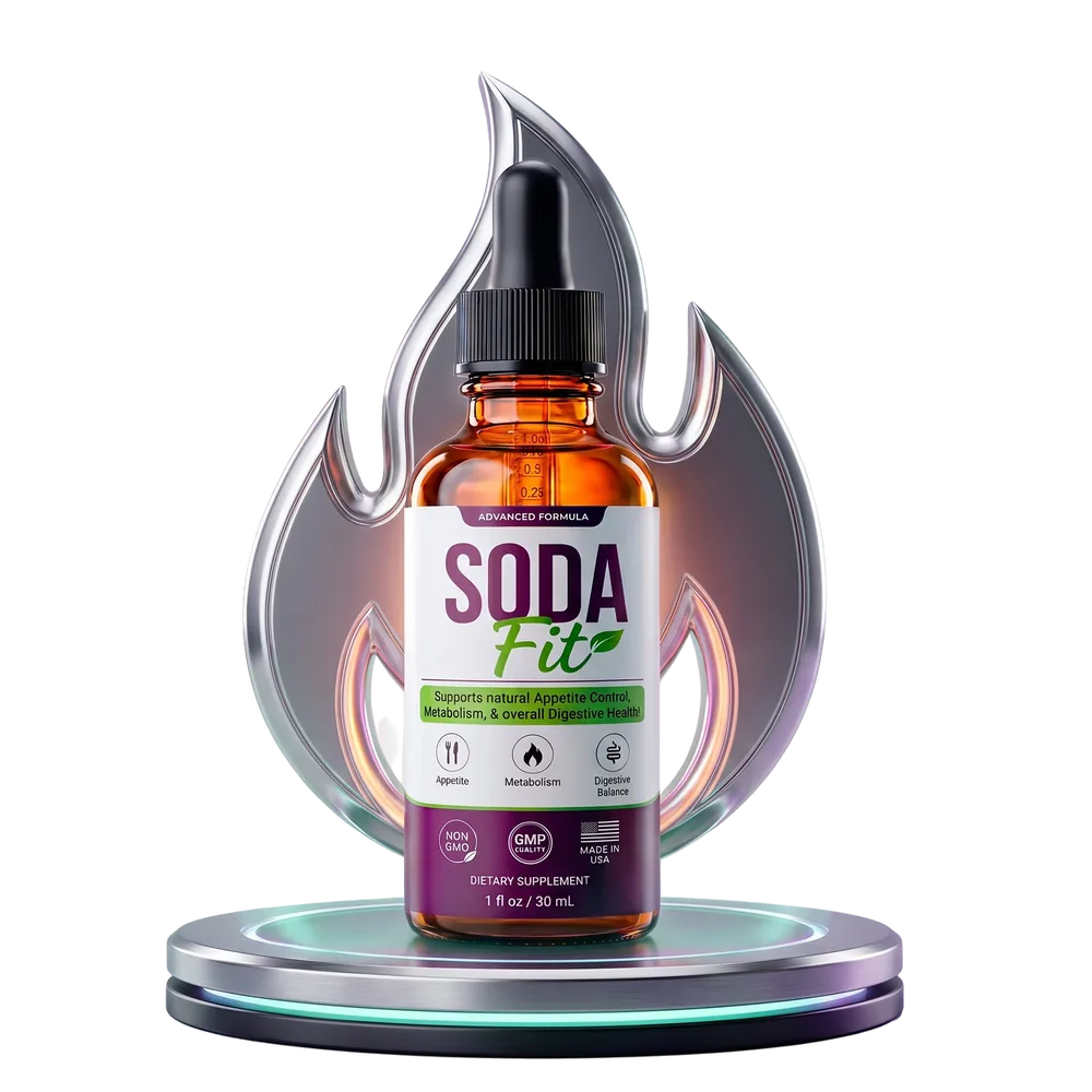 SodaFit liquid drops bottle