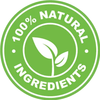 100% natural ingredients